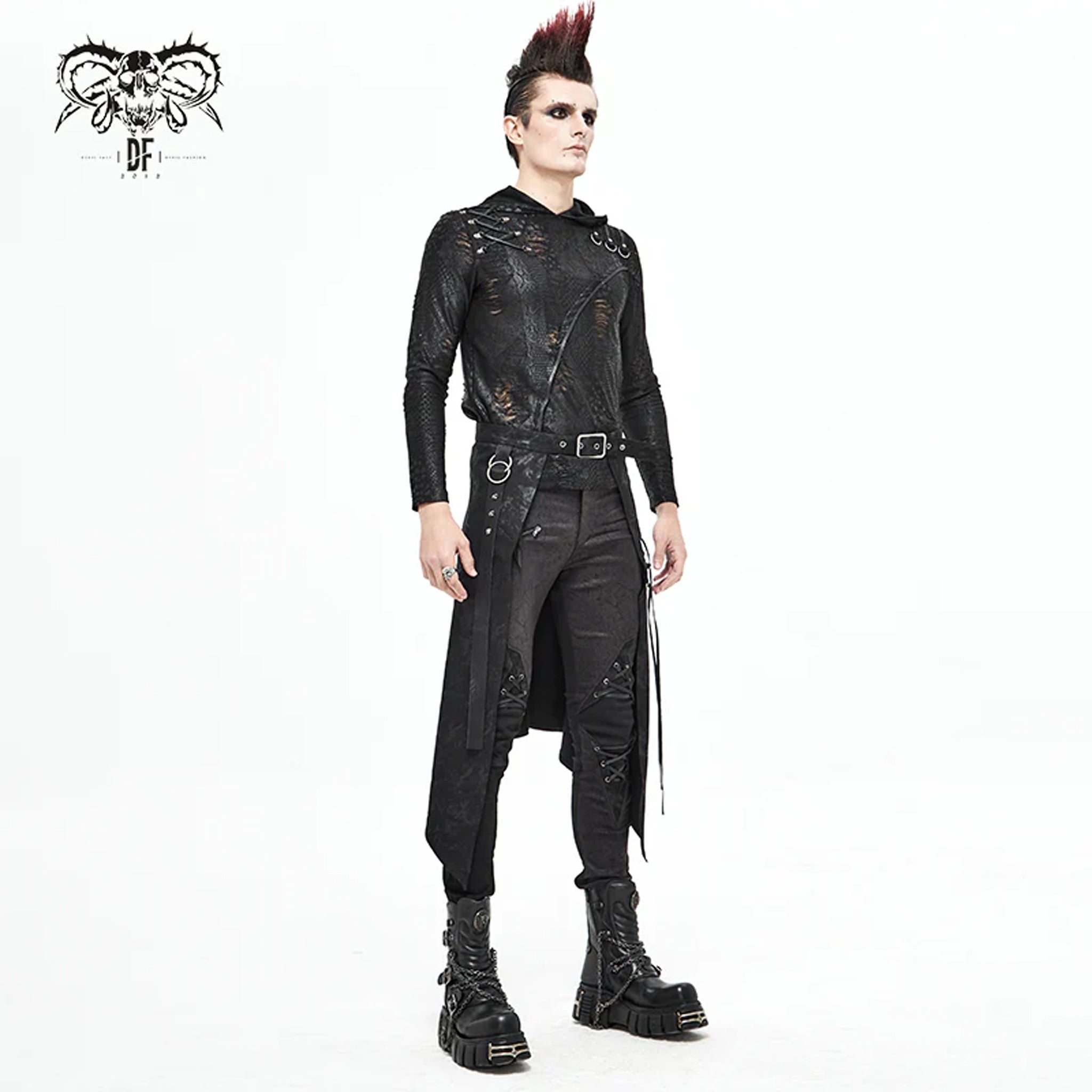 Buckle Layering Kilt