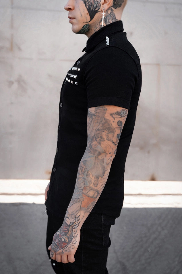 Shallow Grave Studded Shirt