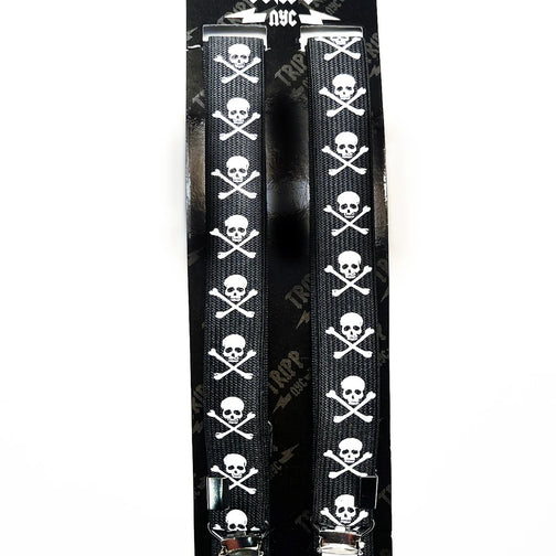 ONE SIZE Printed Suspenders