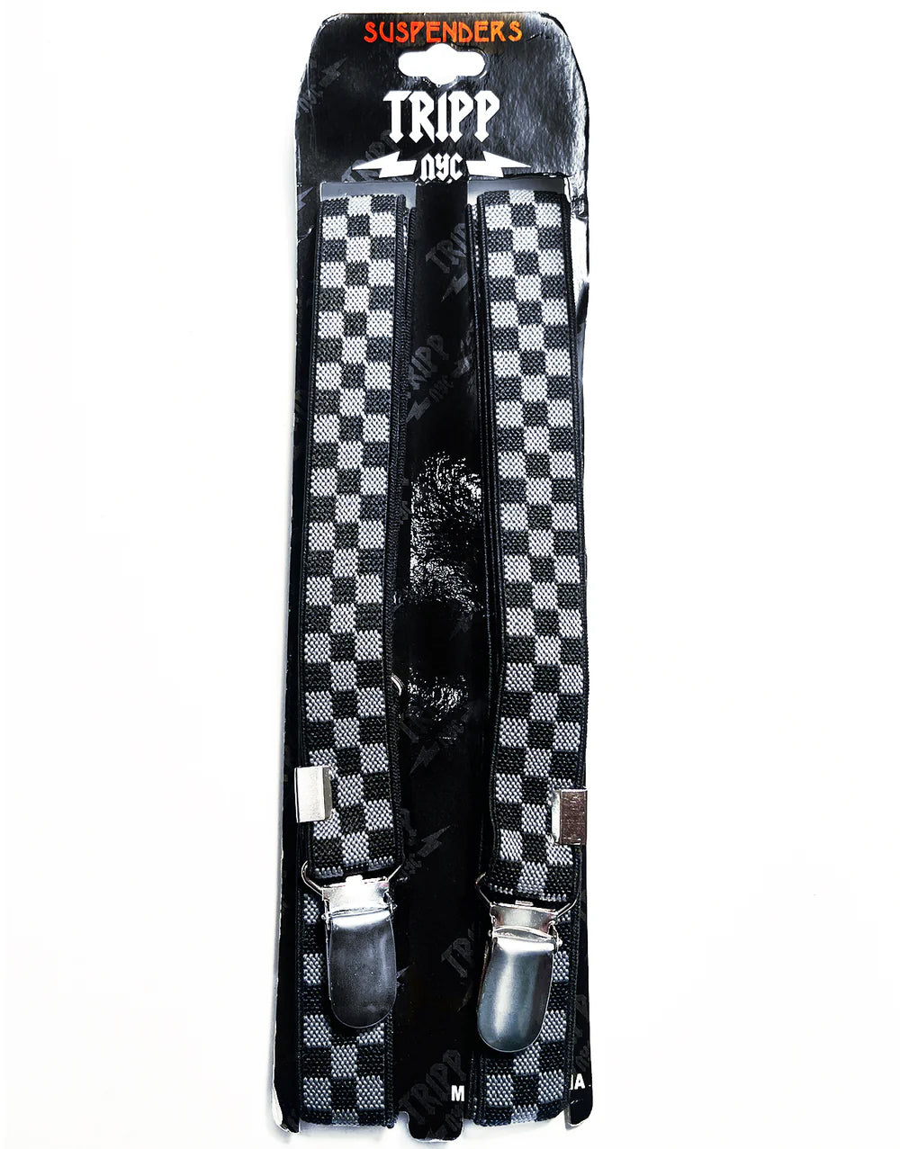 ONE SIZE Printed Suspenders