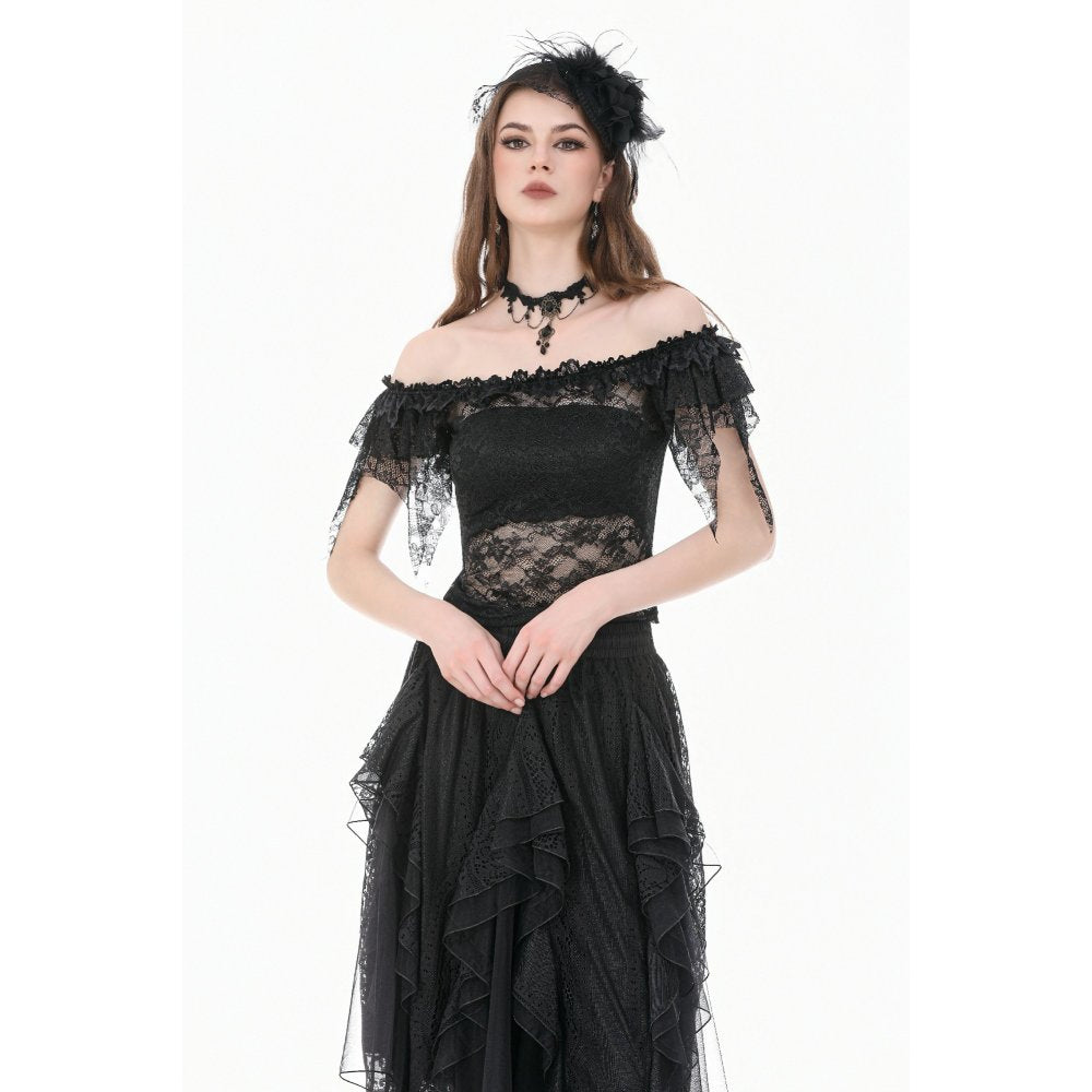 Off Shoulder Lace Top