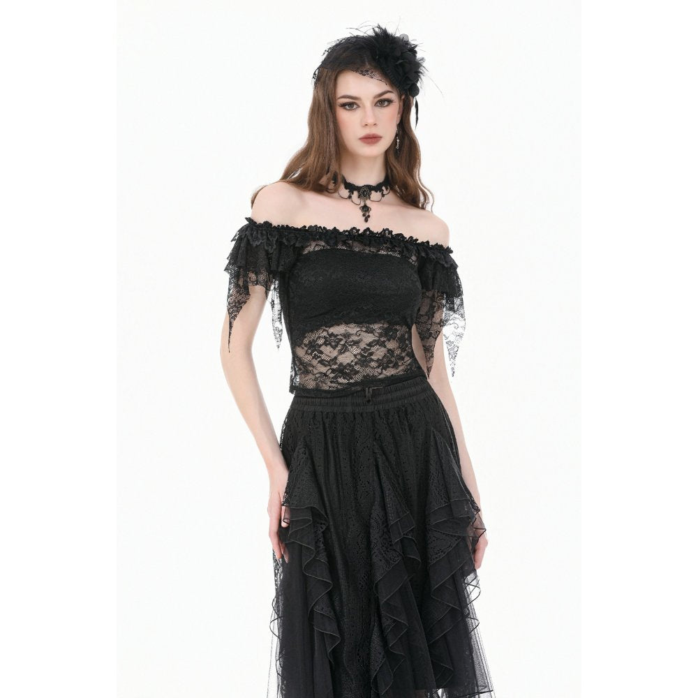 Off Shoulder Lace Top