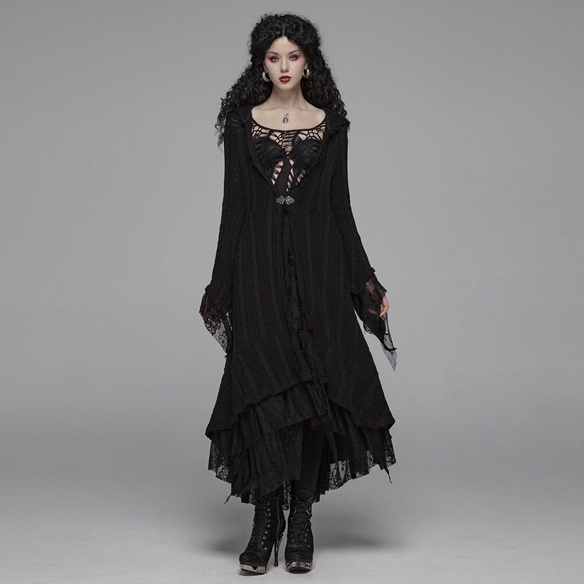 Gothic Wollen Cardigan