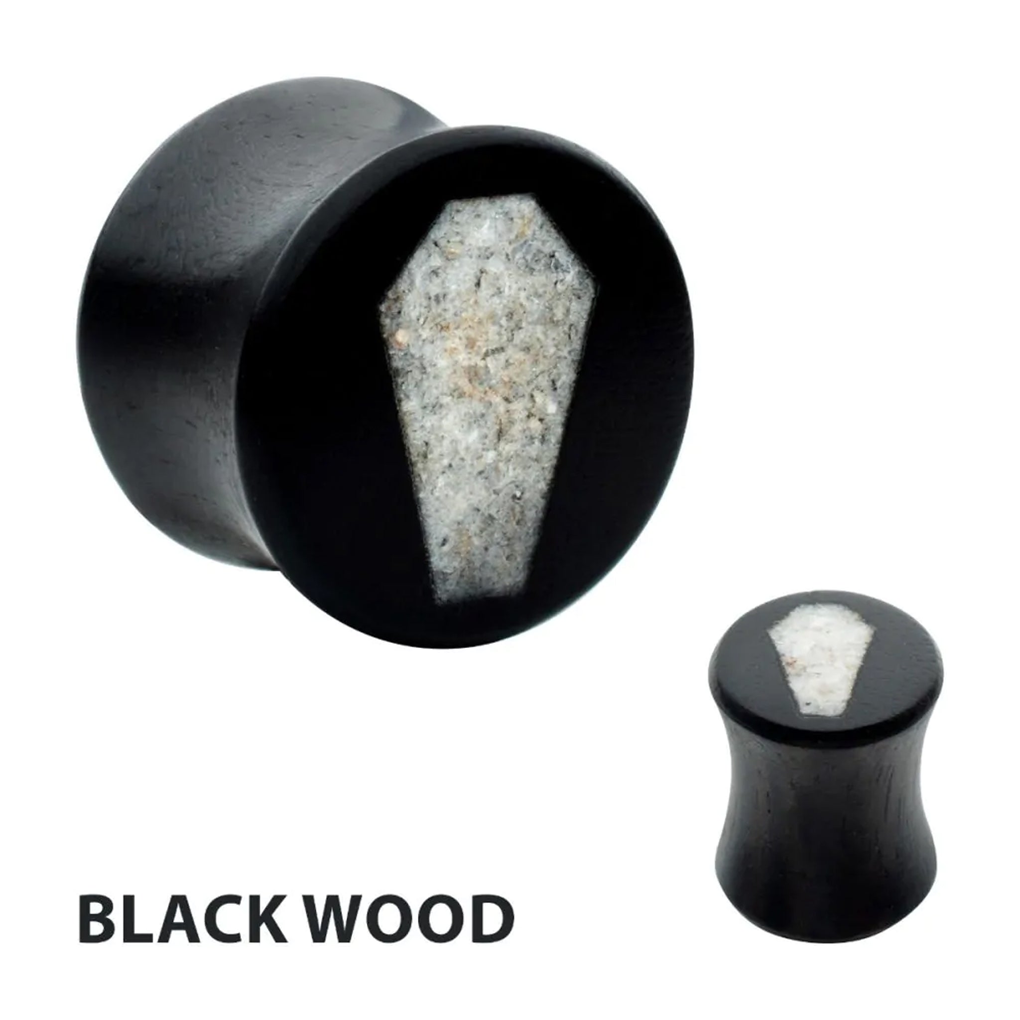 Arang Wood / Crystal Plug