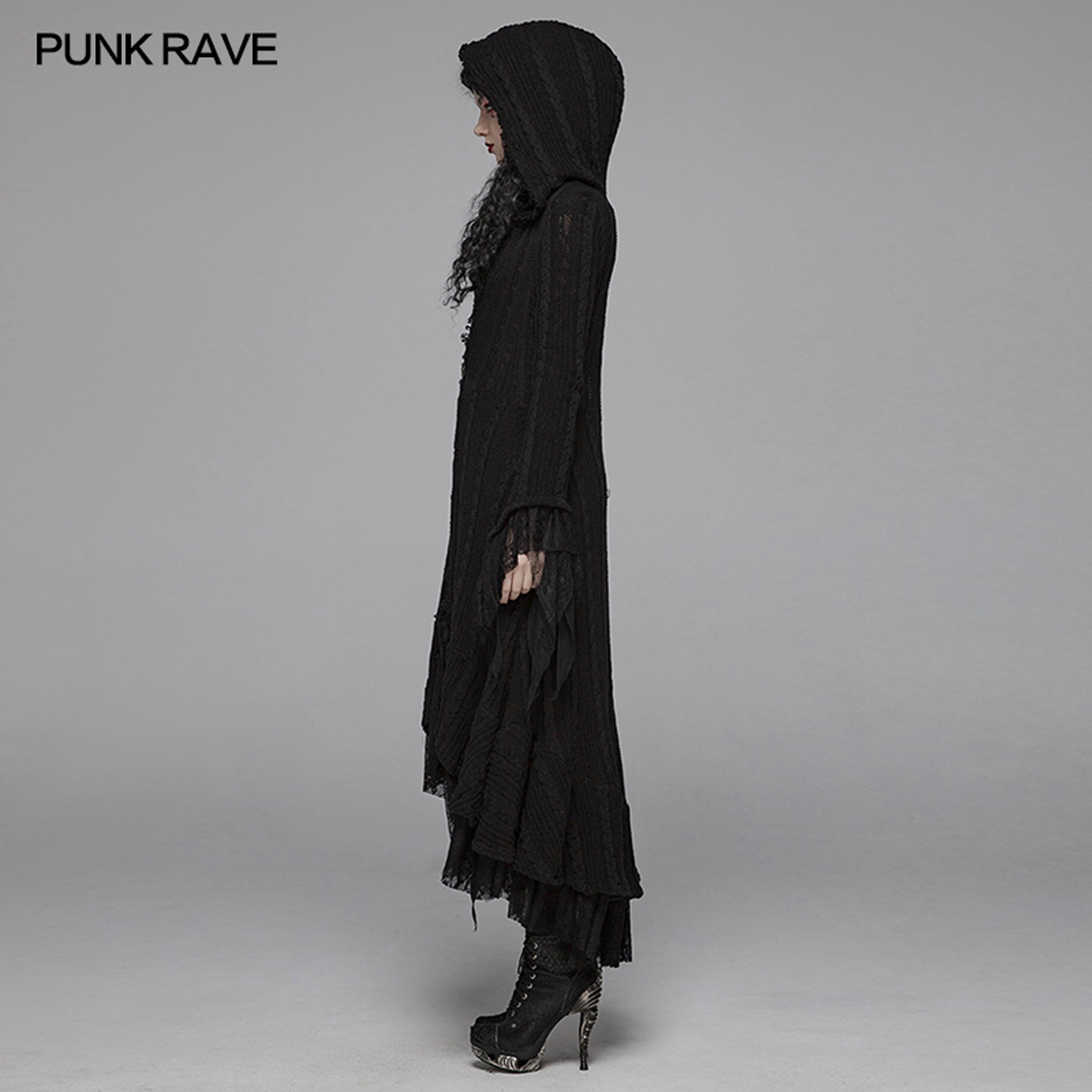 Gothic Wollen Cardigan