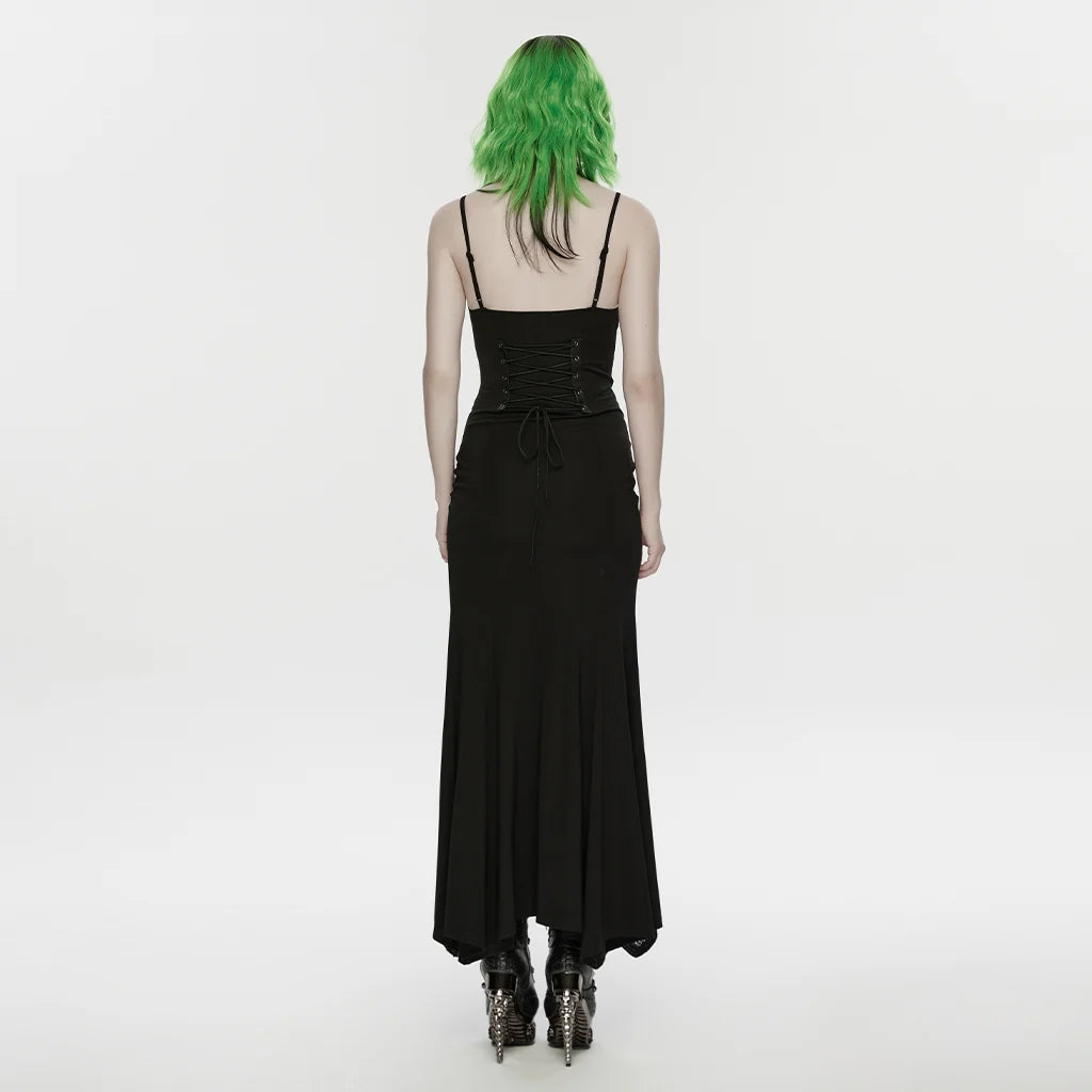 Lace Up Corset Style Dress