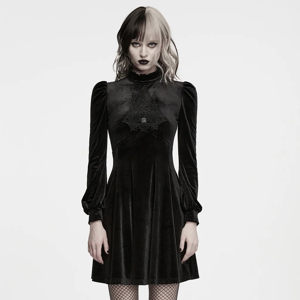 Cathedral Velvet Dress
