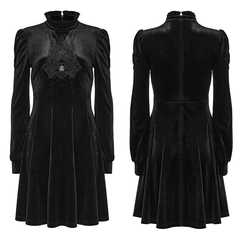 Cathedral Velvet Dress