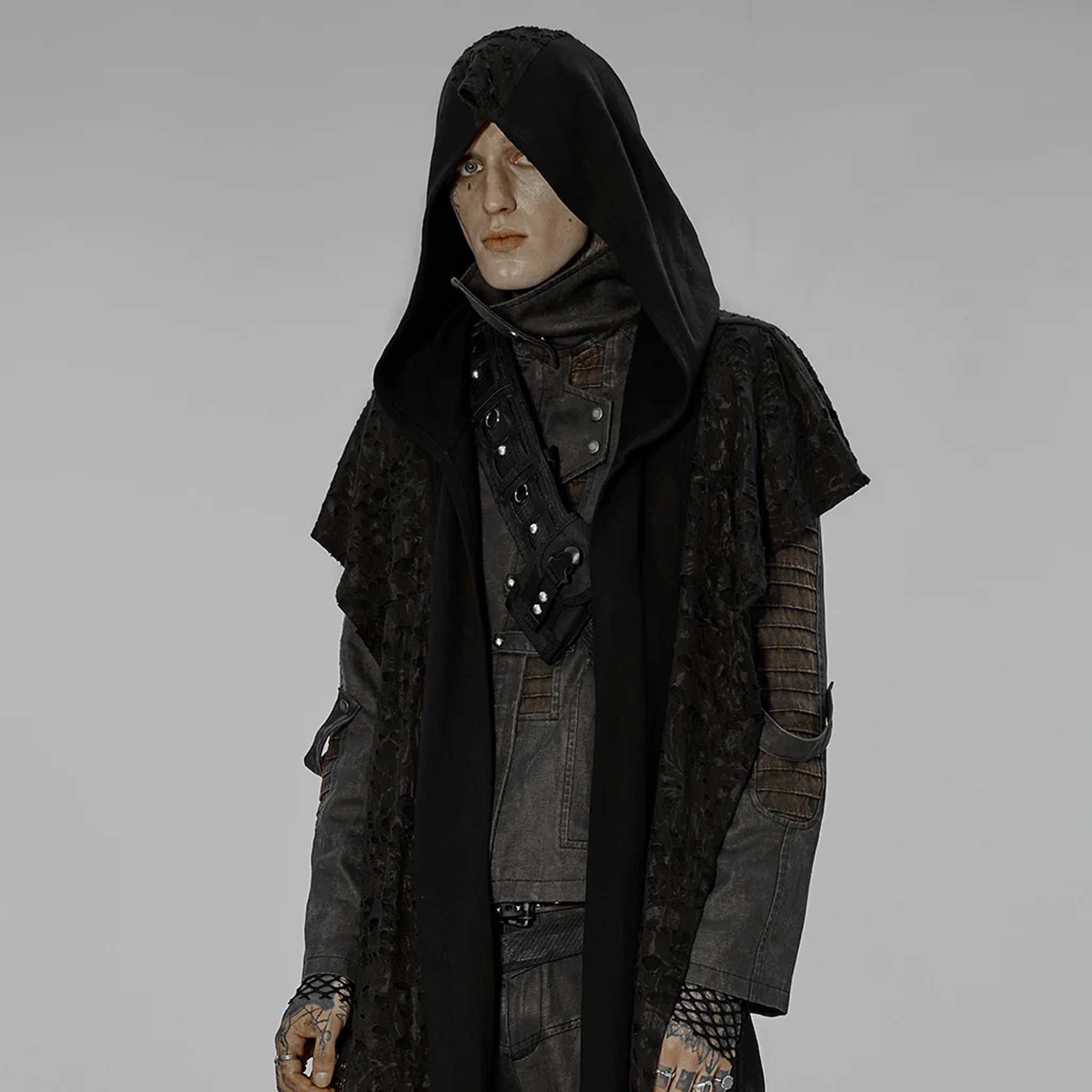 Decayed Hooded Scarf