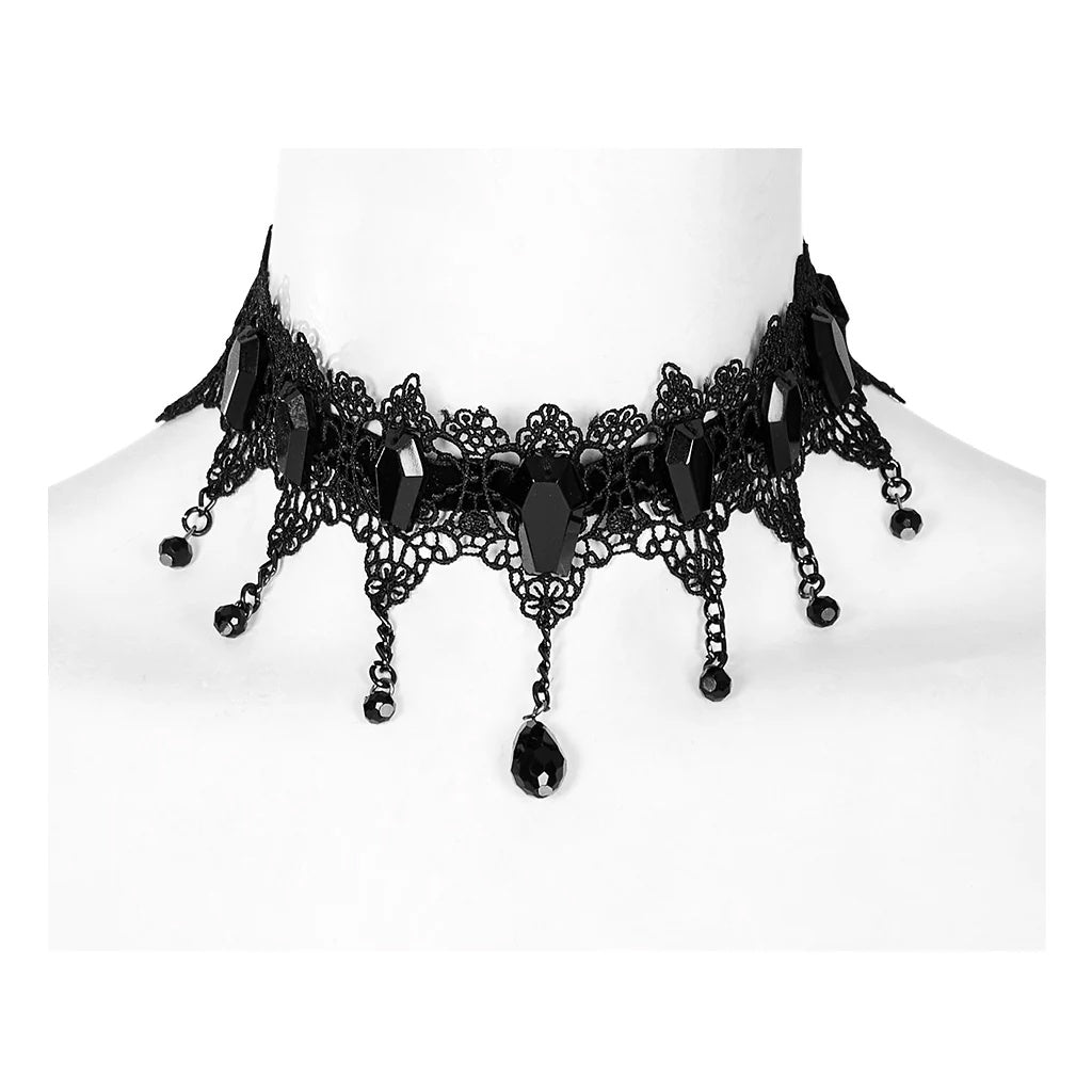 Coffin Bead Choker