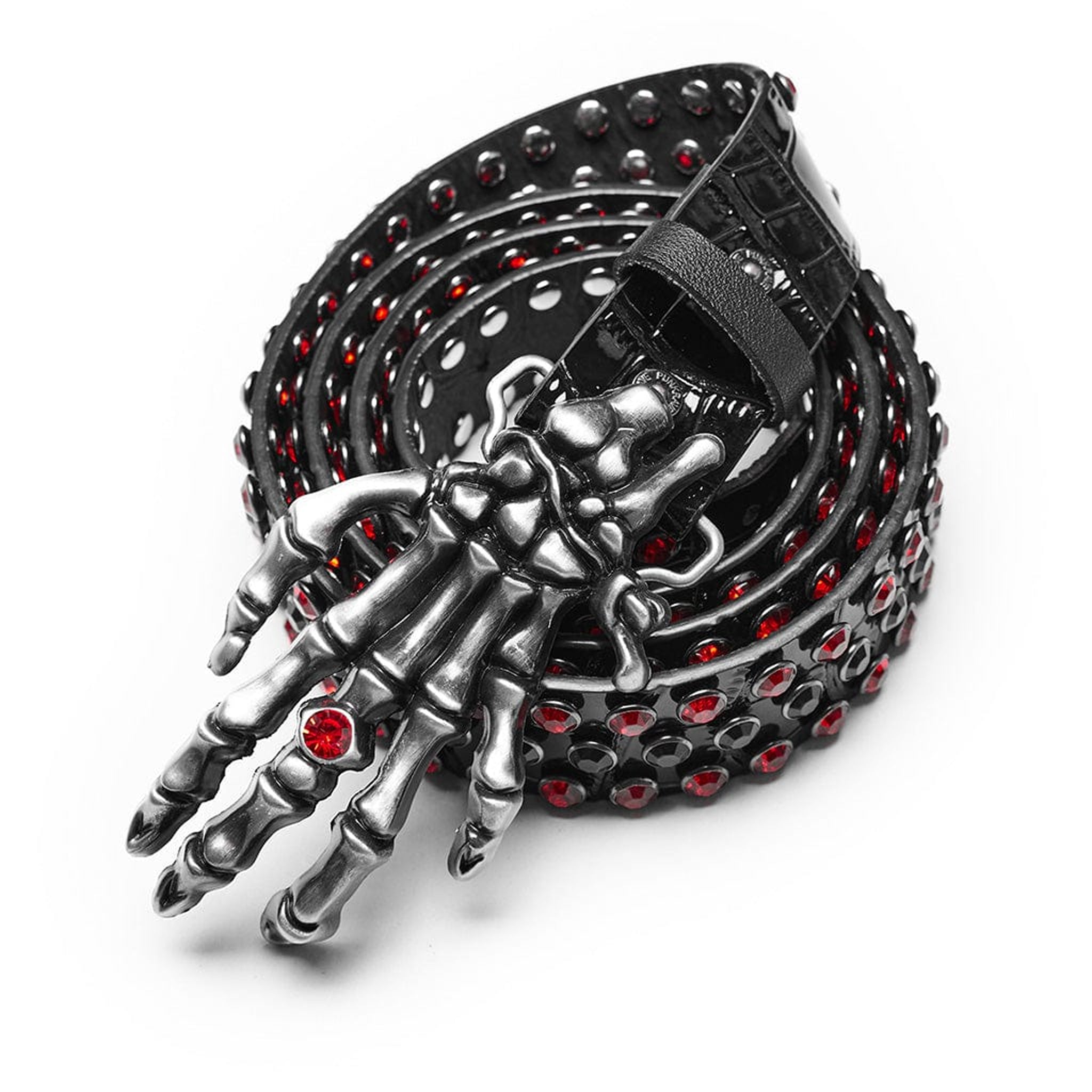 Skeleton Buckle Belt