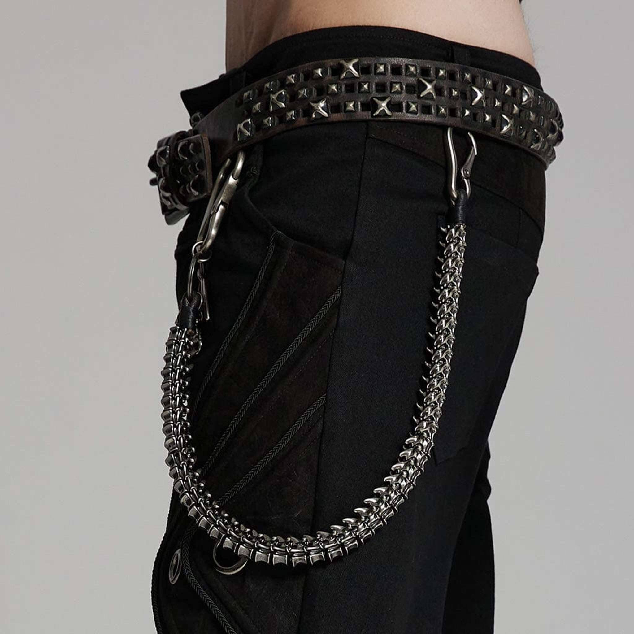 Spine Pendant Pants Chain