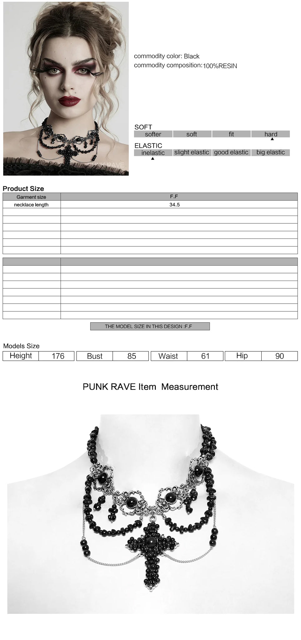 Immortelle Cross Necklace