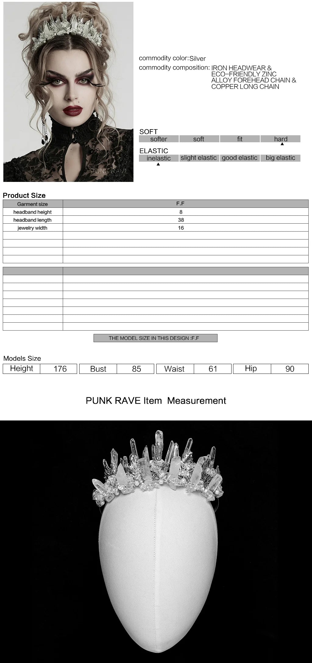 Ice Queen Crystal Crown