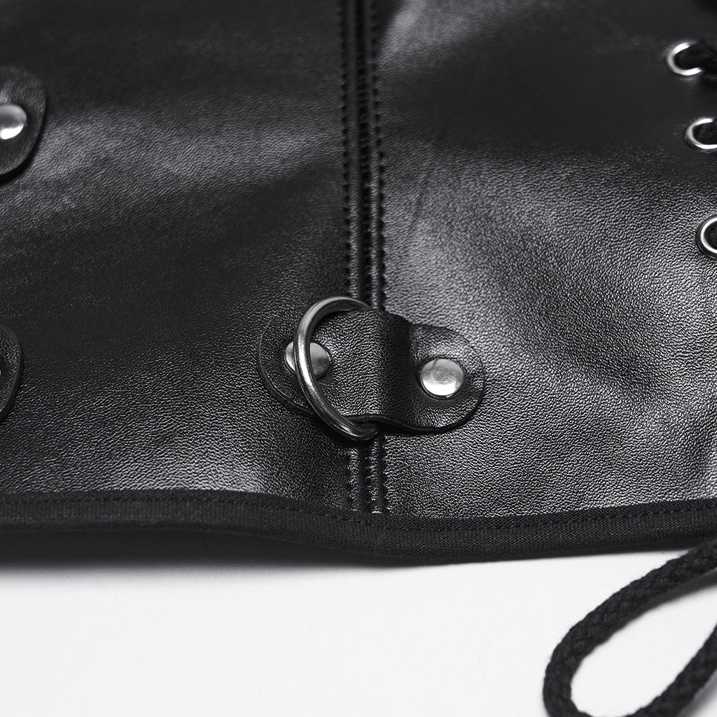 Men's Buckle Strap Corset Belt