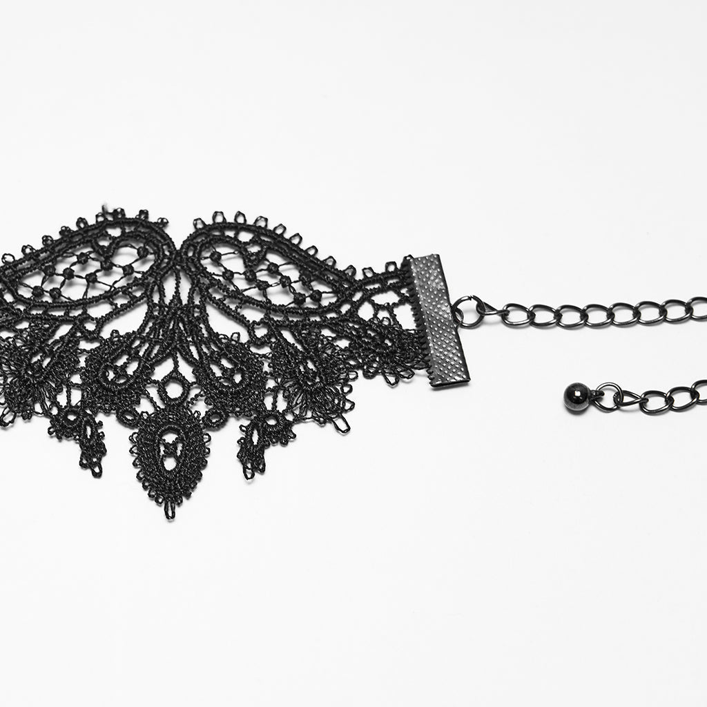 Batwing Lace Choker