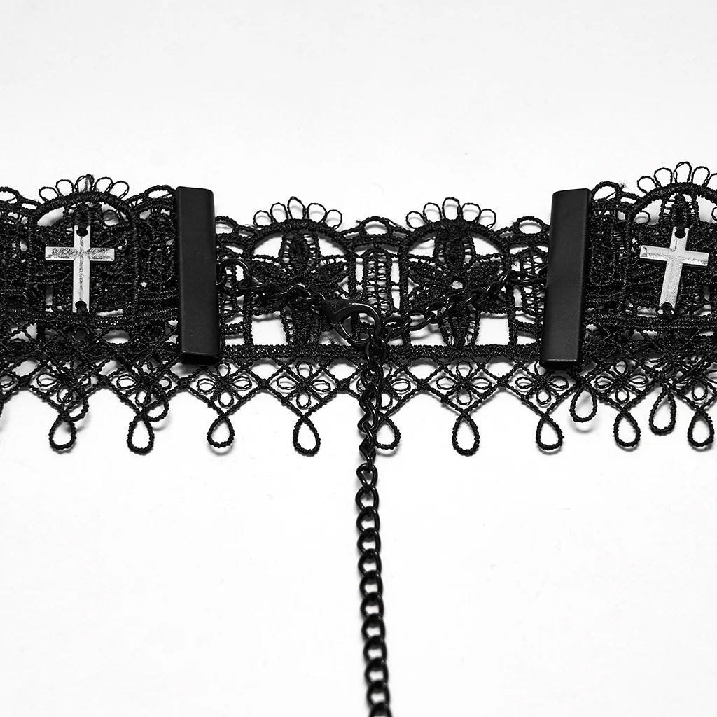 Cross Lace Choker