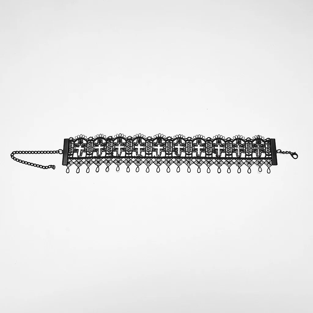 Cross Lace Choker