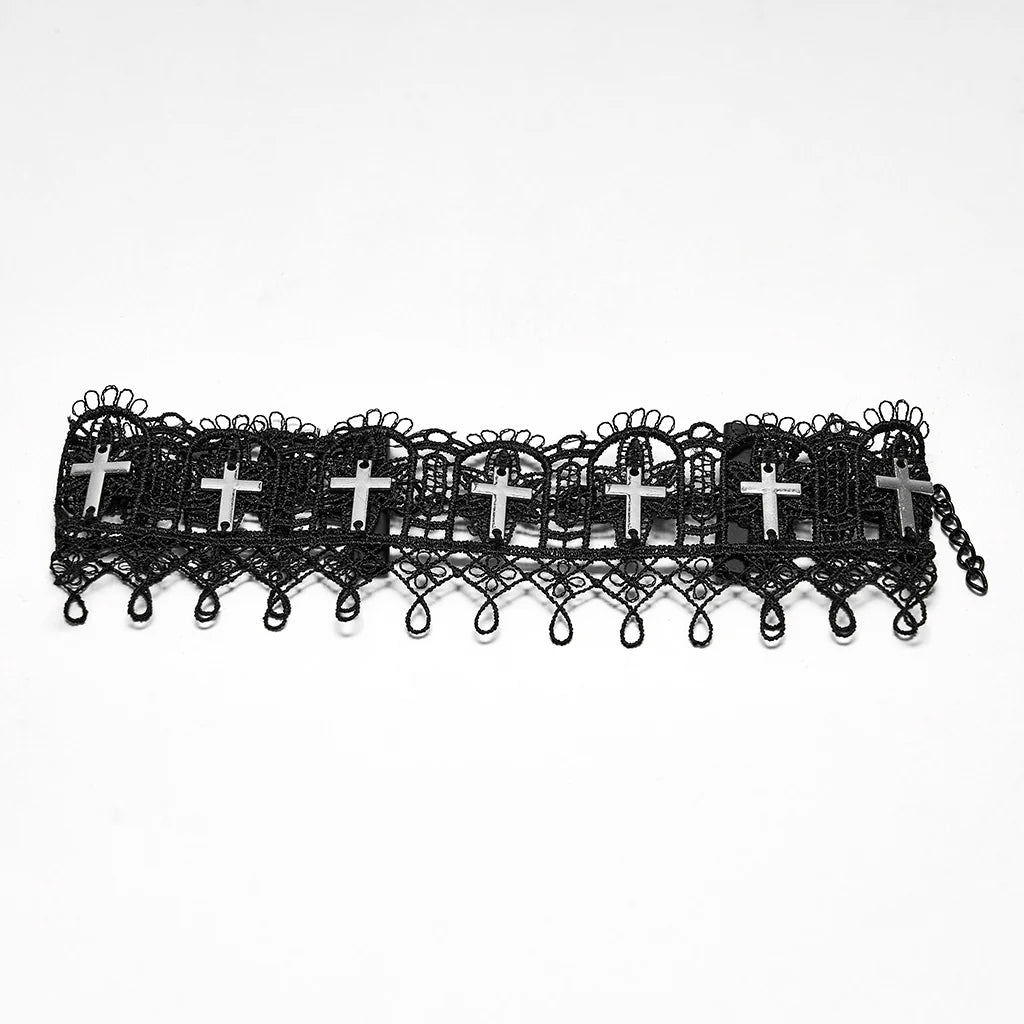 Cross Lace Choker