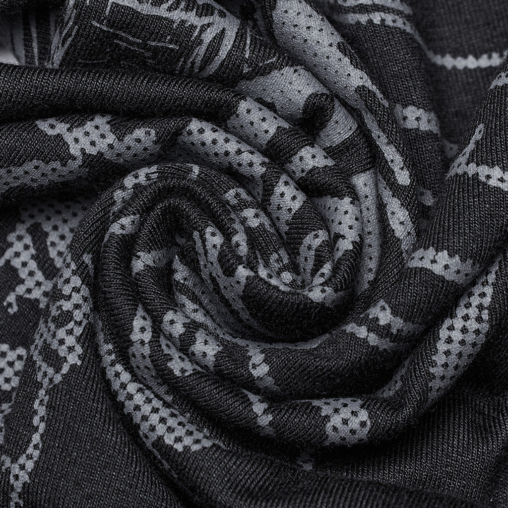 Long Sleeve Chain Spine T-Shirt