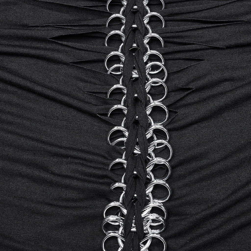Long Sleeve Chain Spine T-Shirt