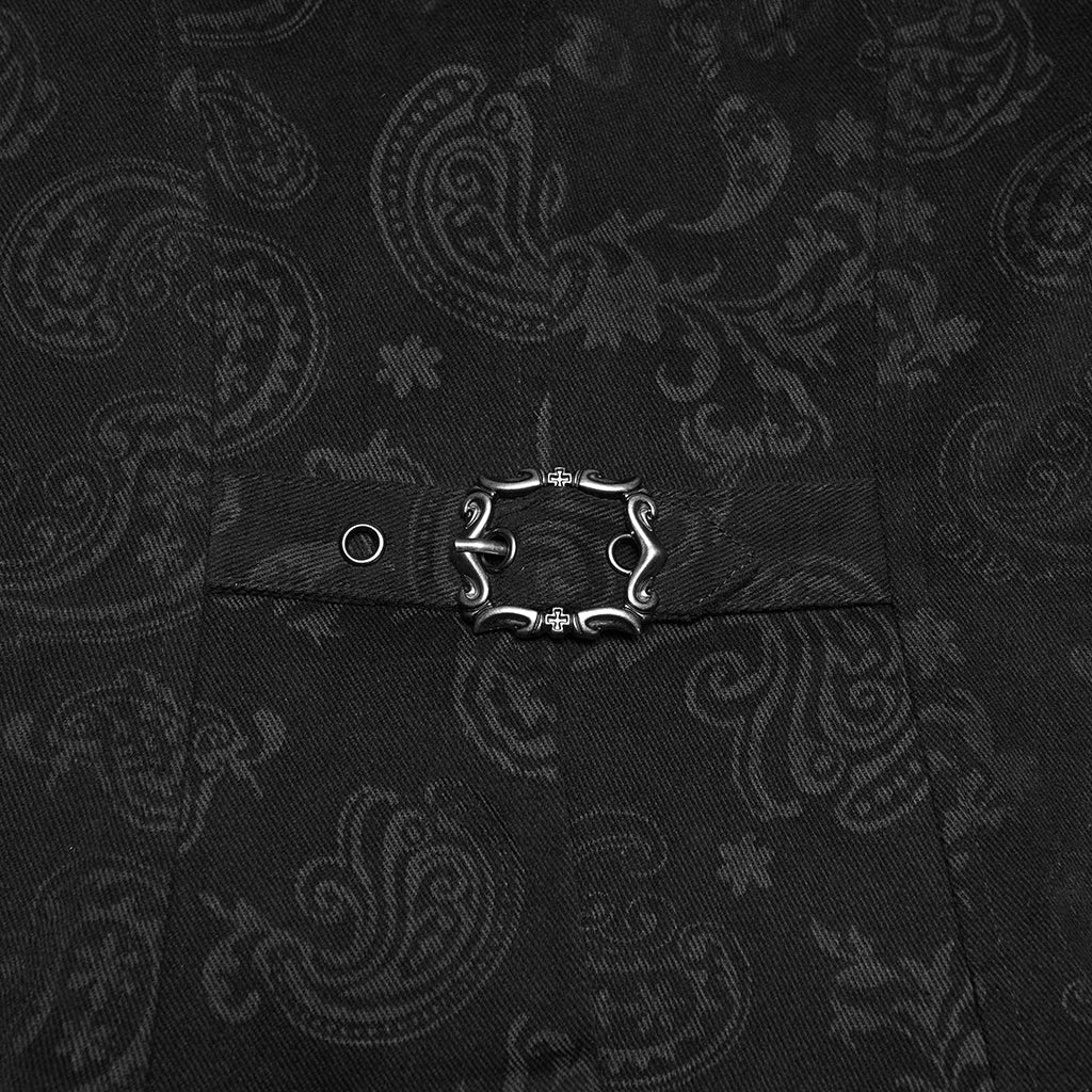 Side Laced Chain Waist Coat
