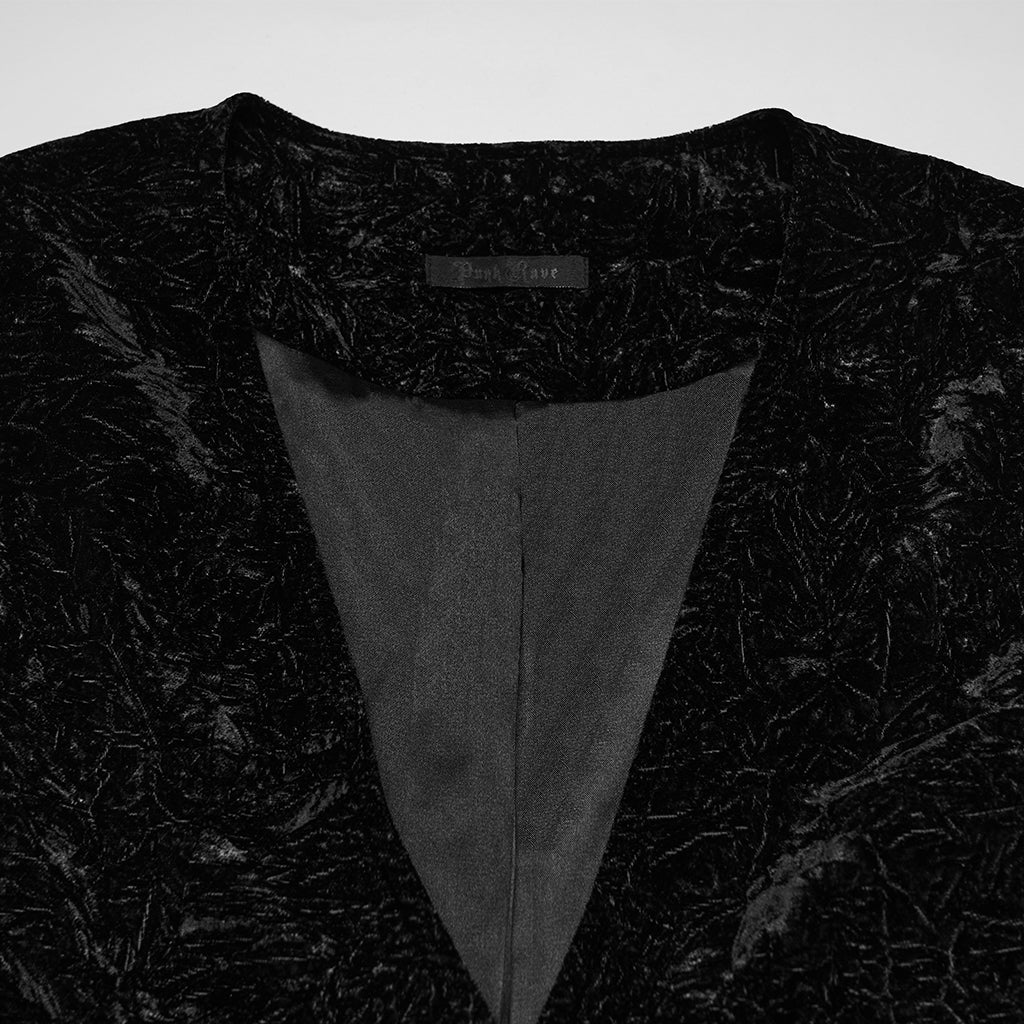 Crushed Velvet Waistcoat