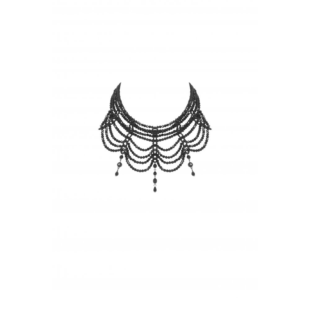 Beaded Draped Necklace