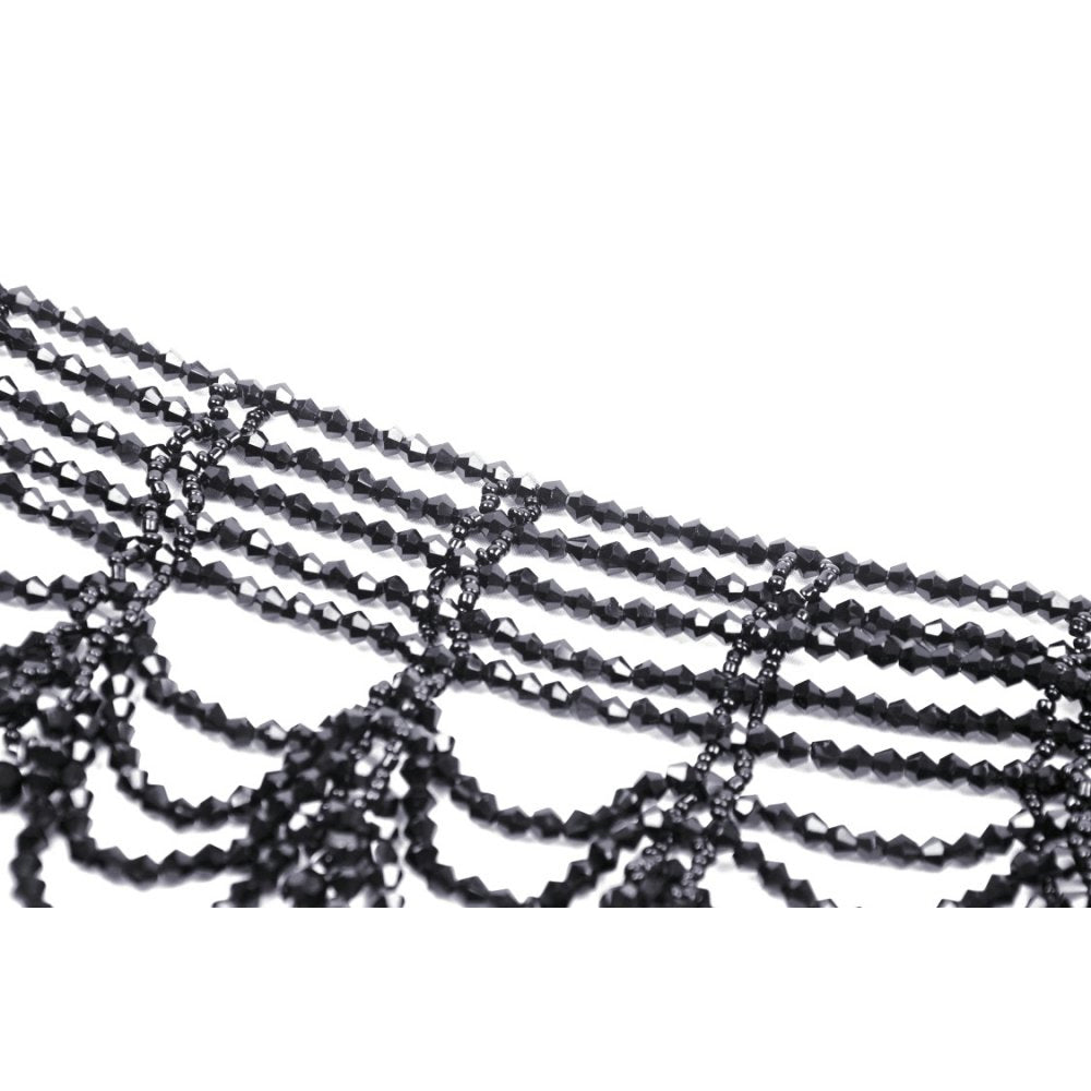 Beaded Draped Necklace