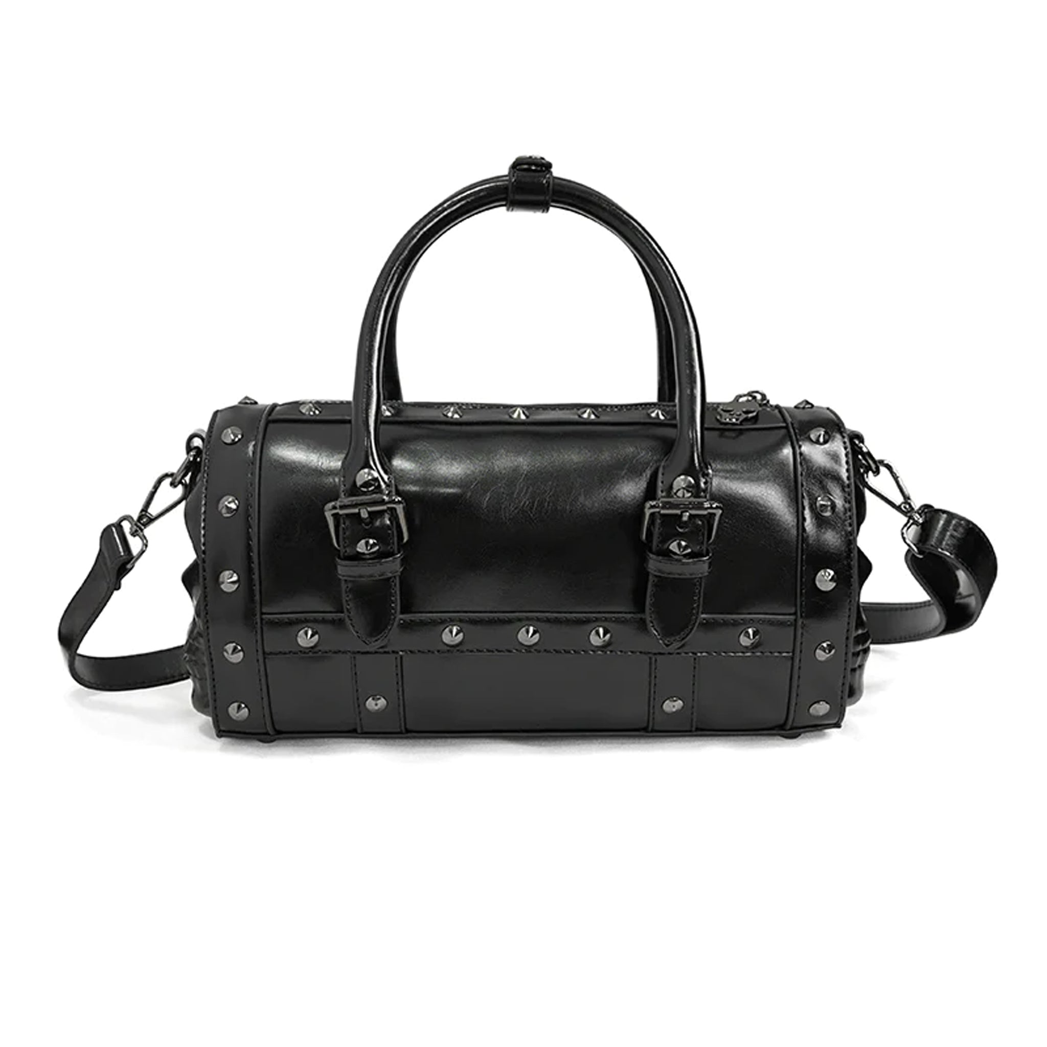 studded skull handbag