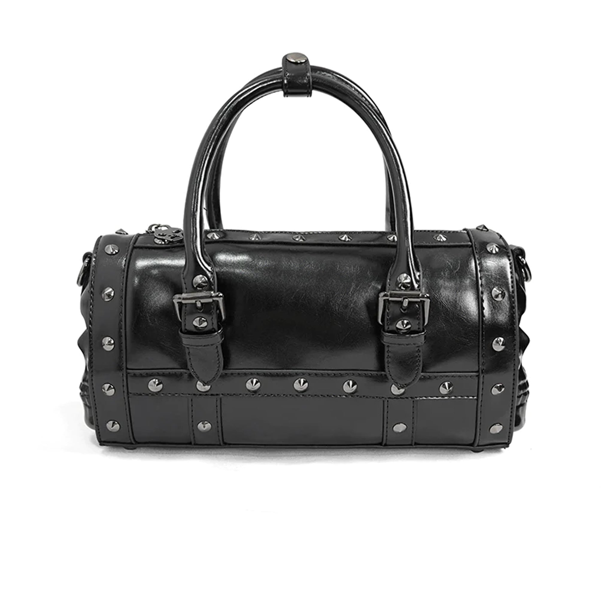 studded skull handbag
