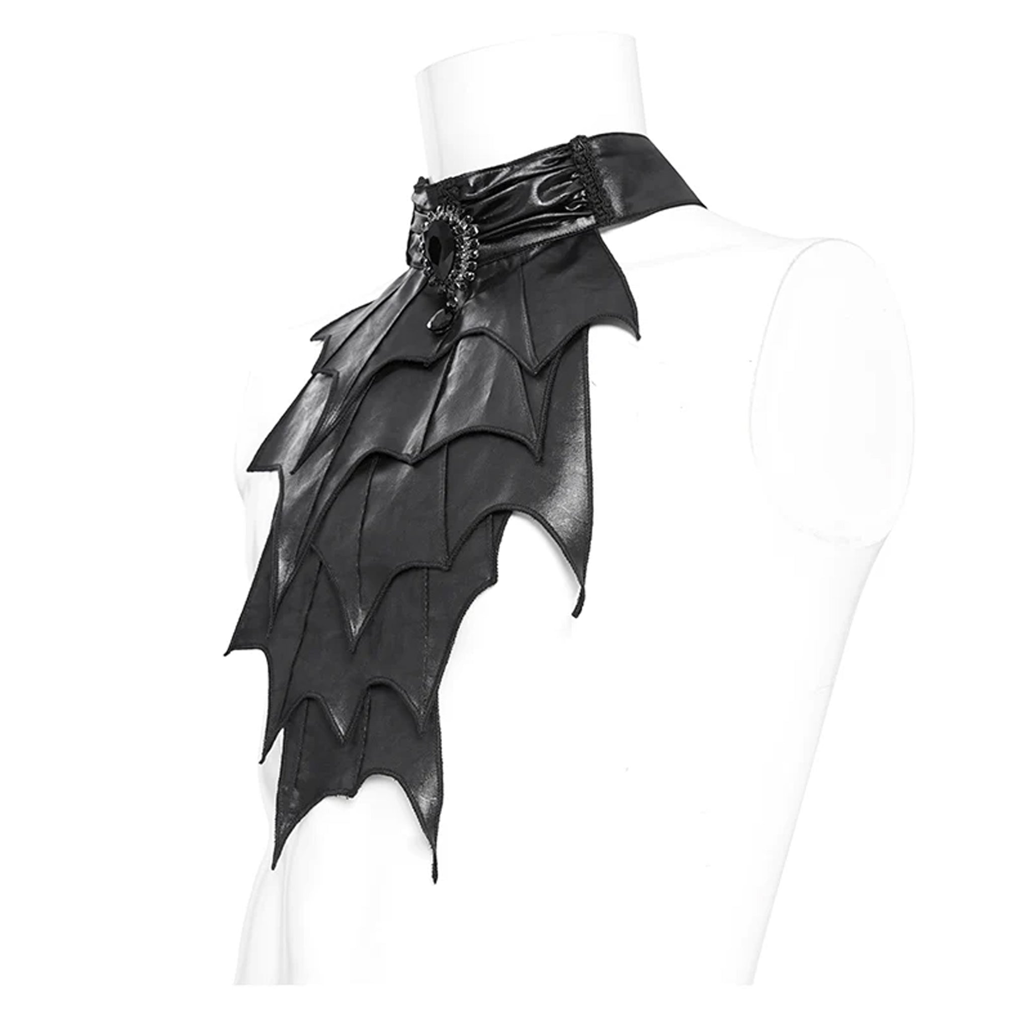 Bat Wing Layered Ascot