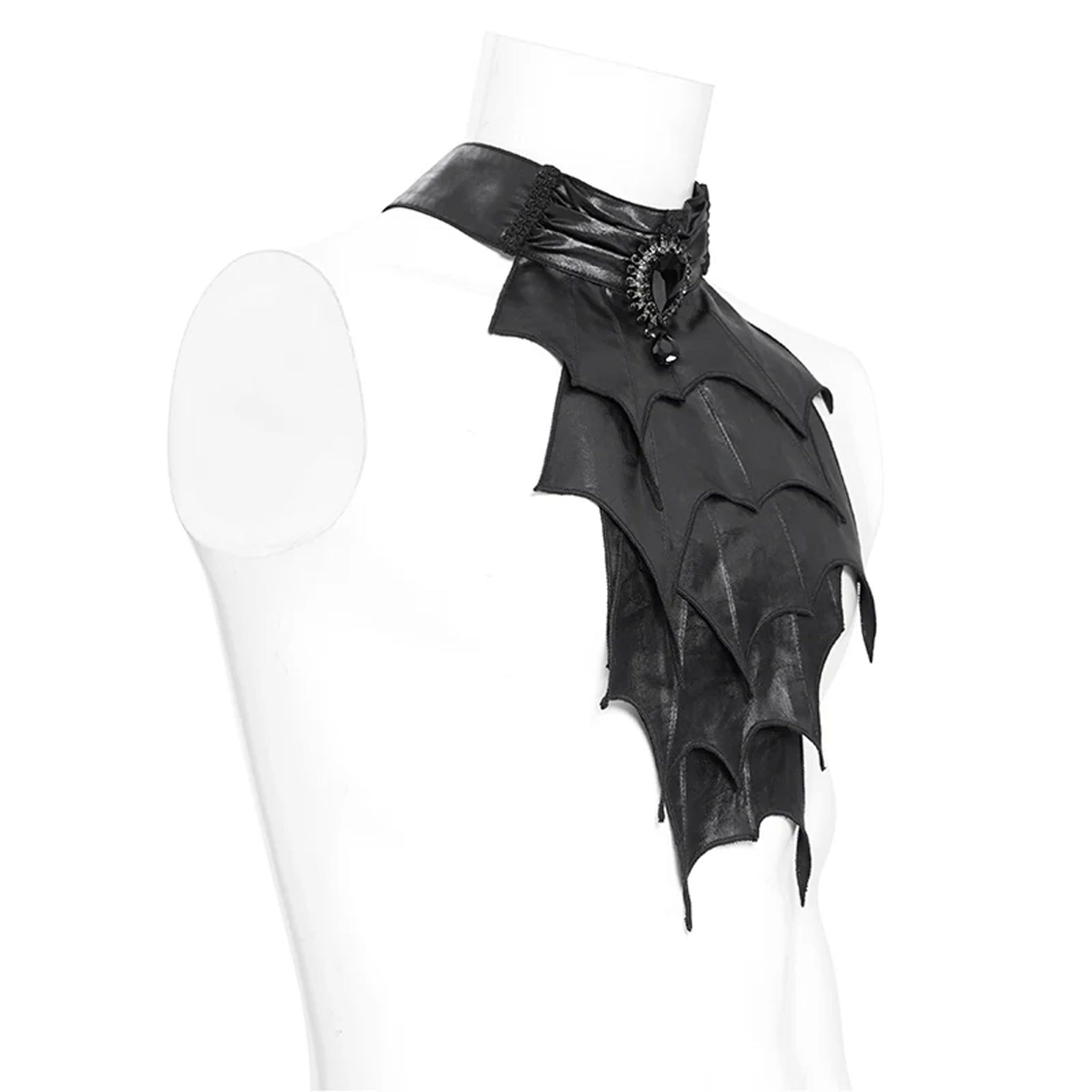 Bat Wing Layered Ascot