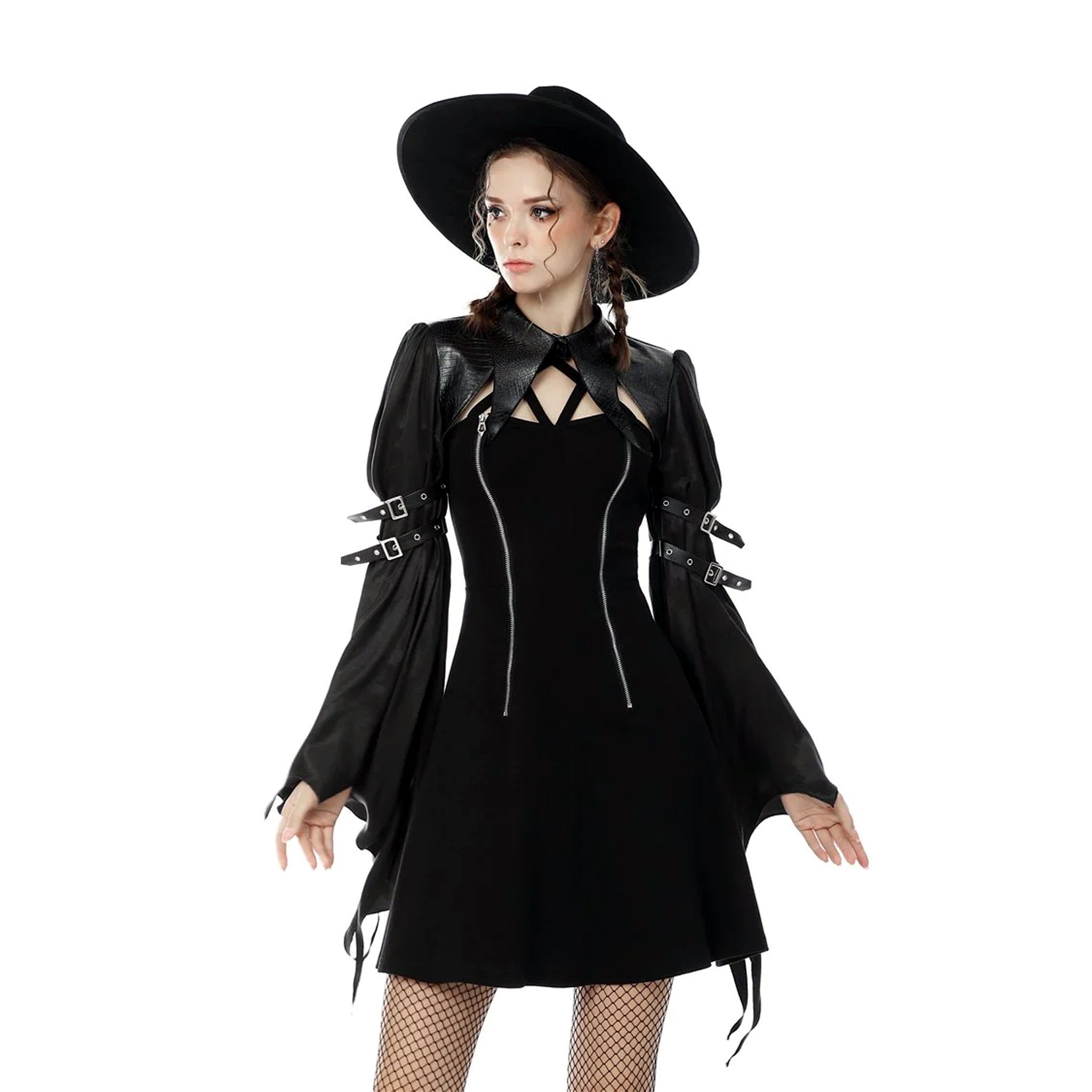 Buckle Sleeve Bolero