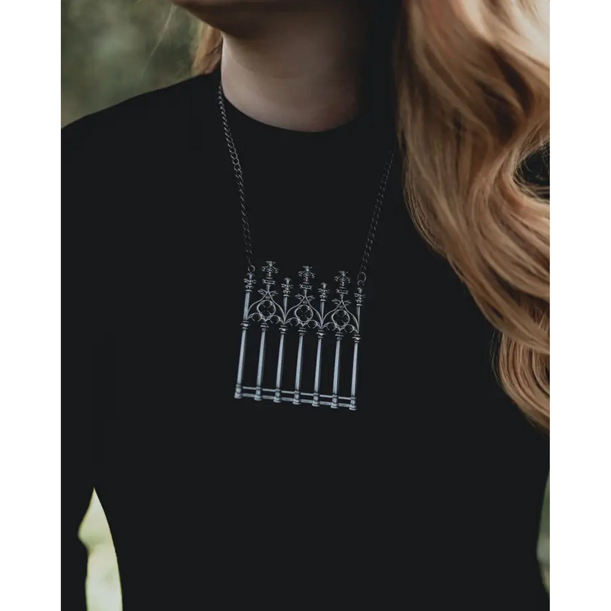 Cemetery Gates necklace