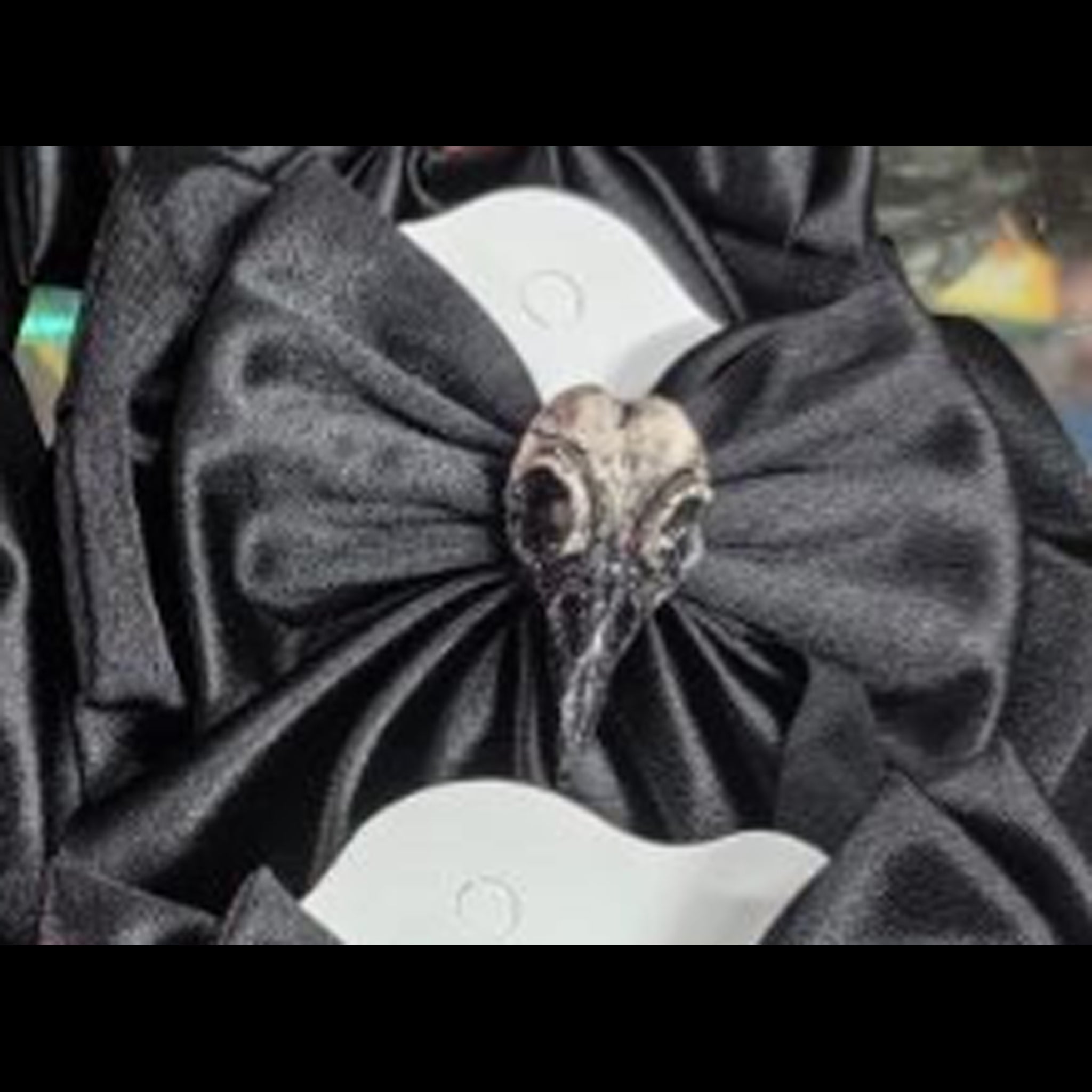 Satin Horror Hair Bow