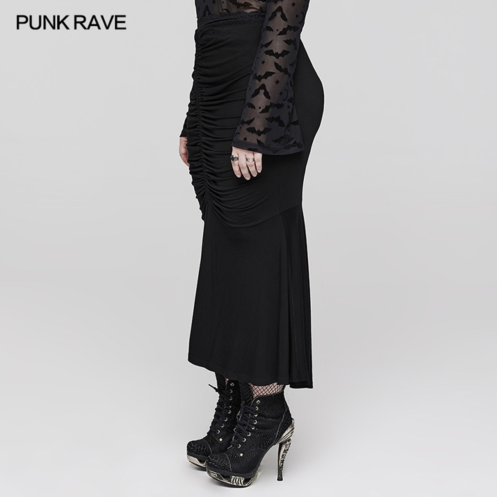 Coffin Smocking Skirt