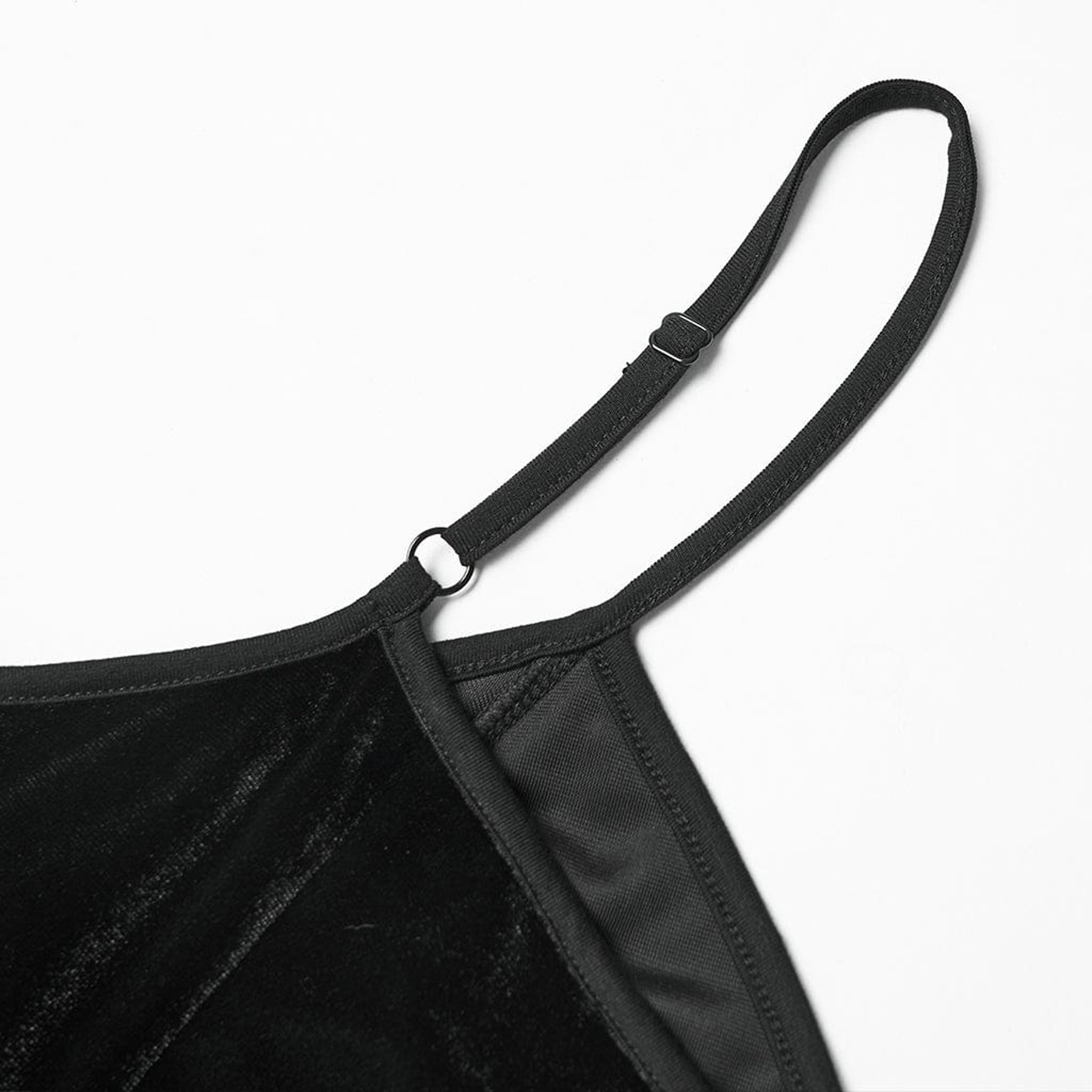 Gothic Lace Velvet Evening Dress