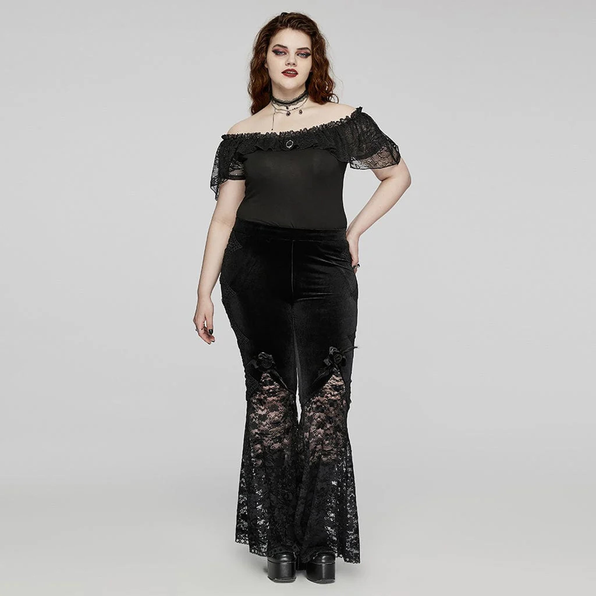 Off Shoulder Gothic Top