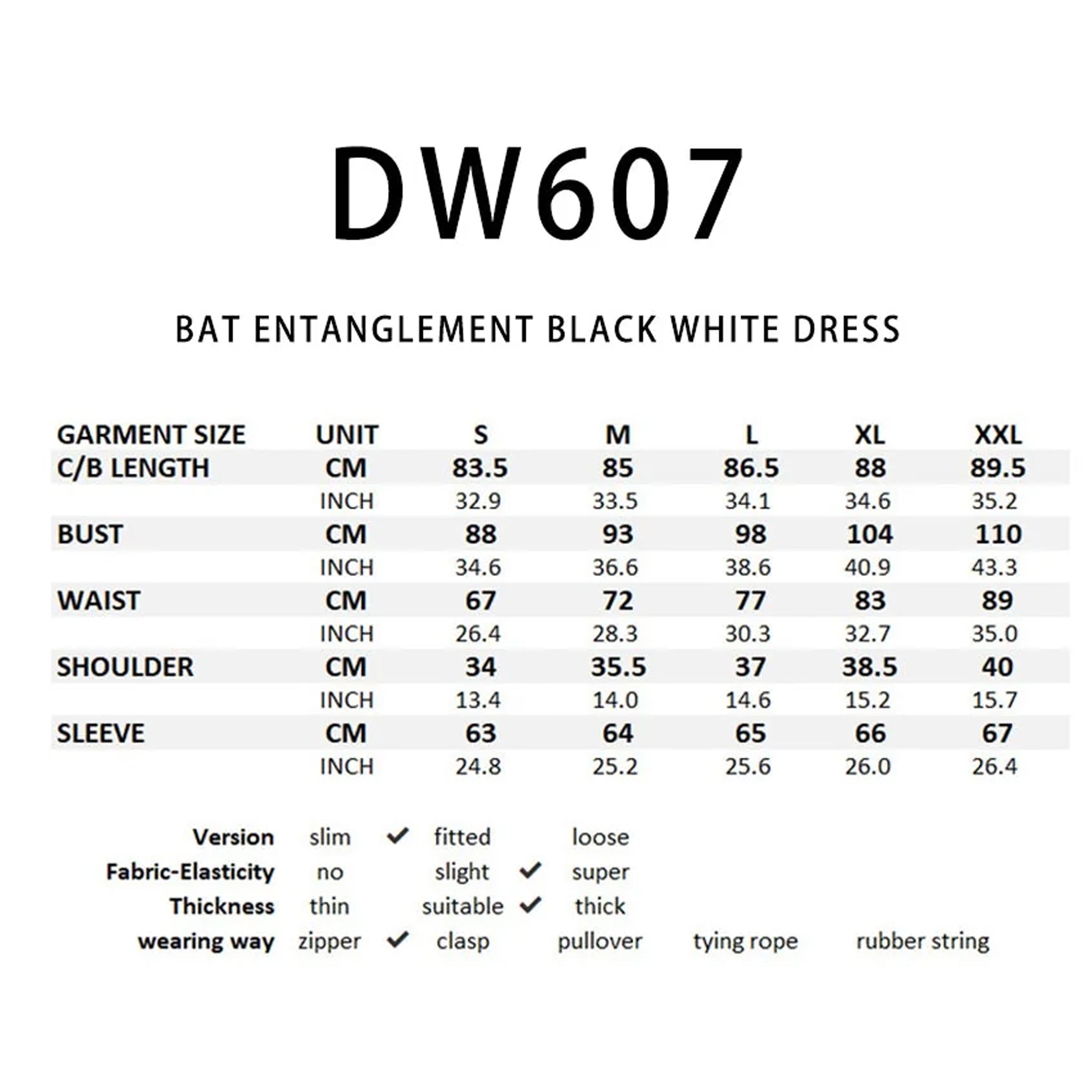 Bat Entanglement dress