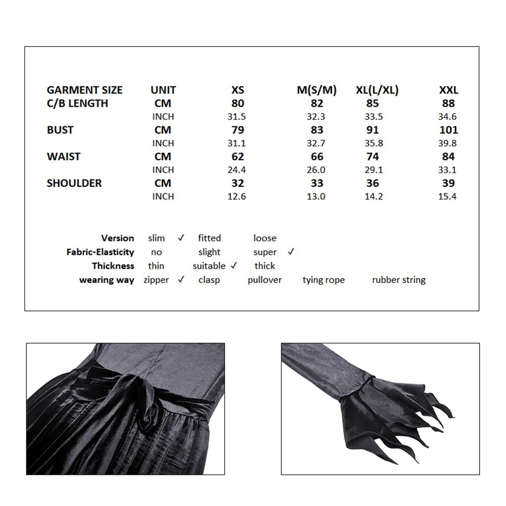 Bat Collar Velvet Dress