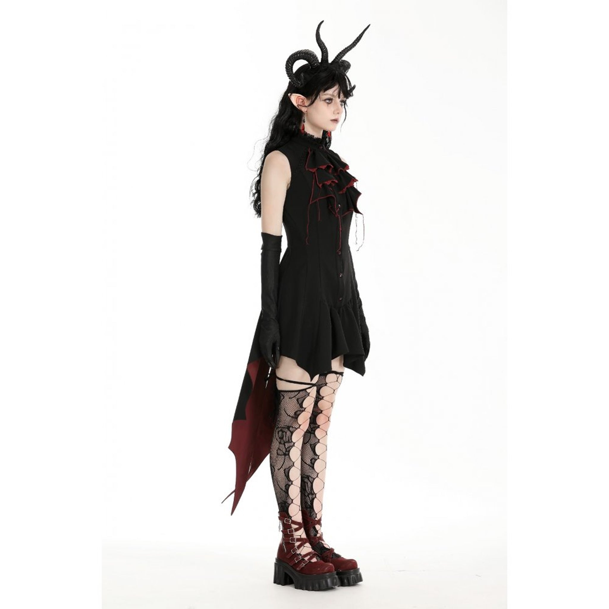 Diabla Tailed Dress