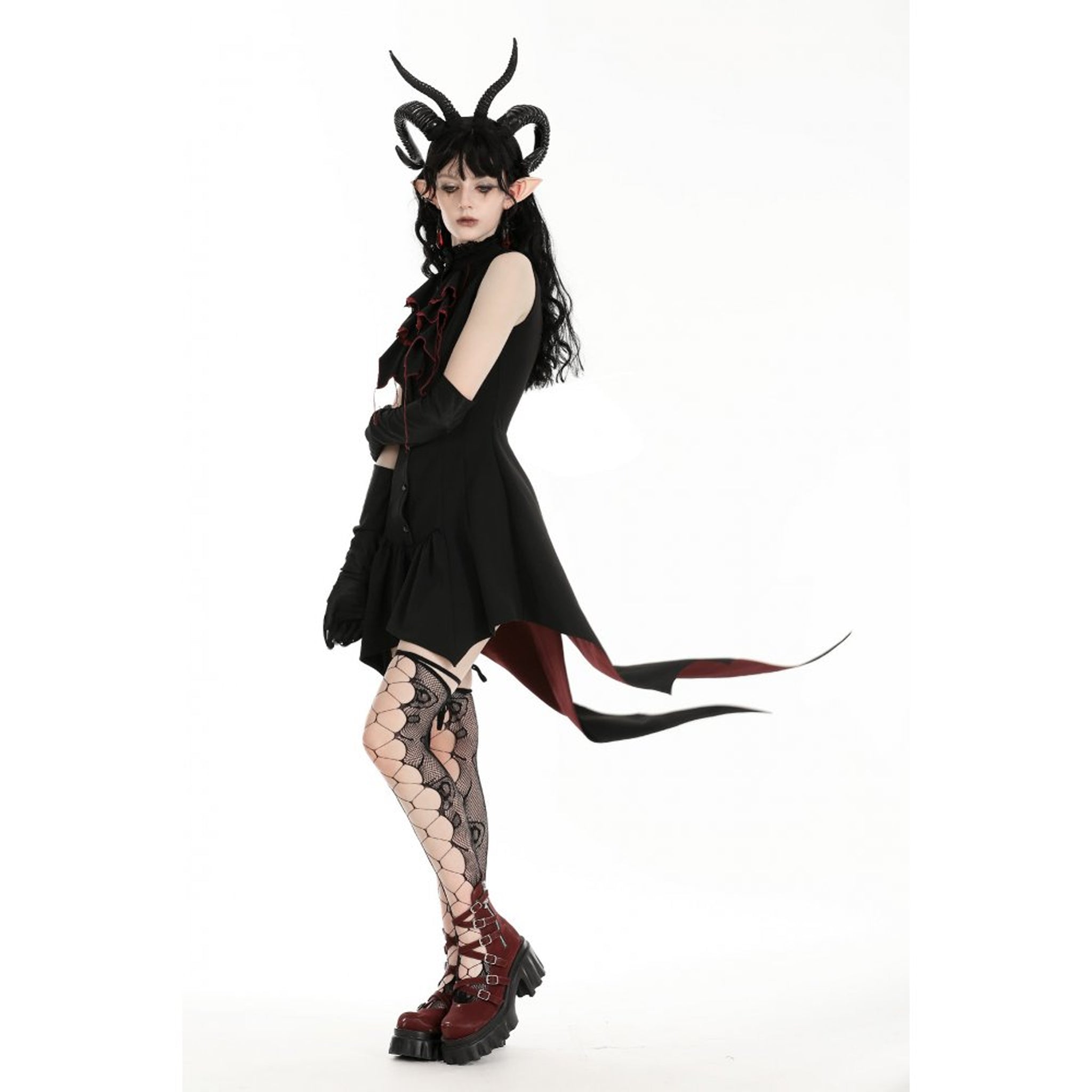 Diabla Tailed Dress