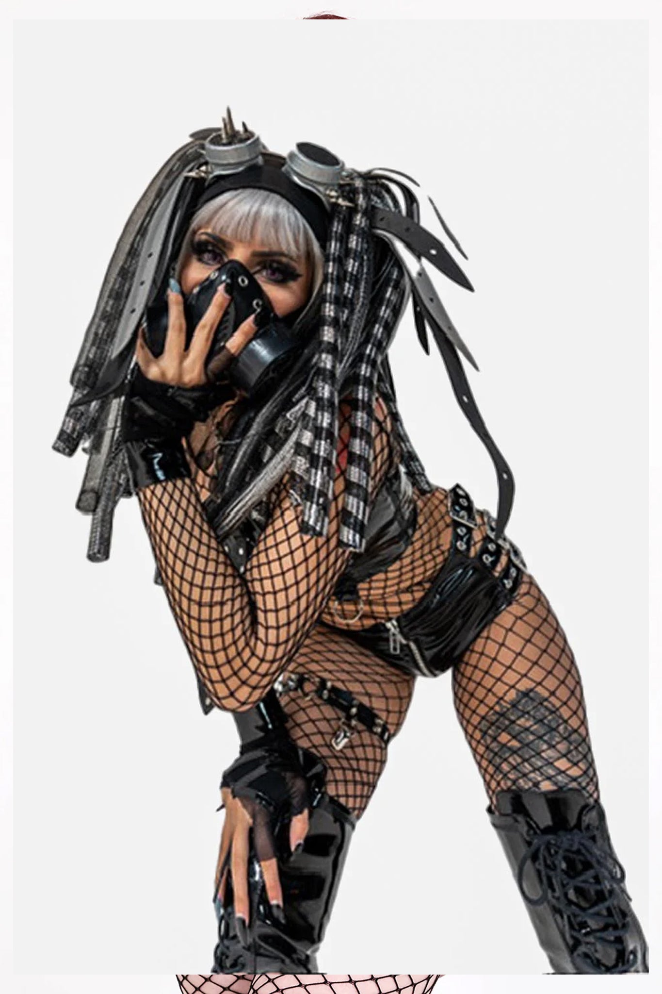 Classic PVC Buckle Shorts