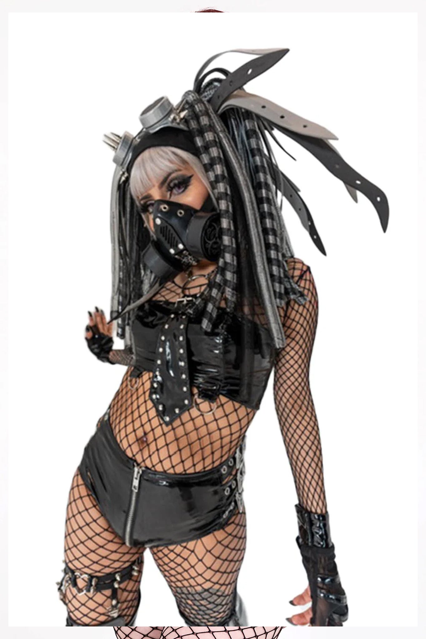 Classic PVC Buckle Shorts