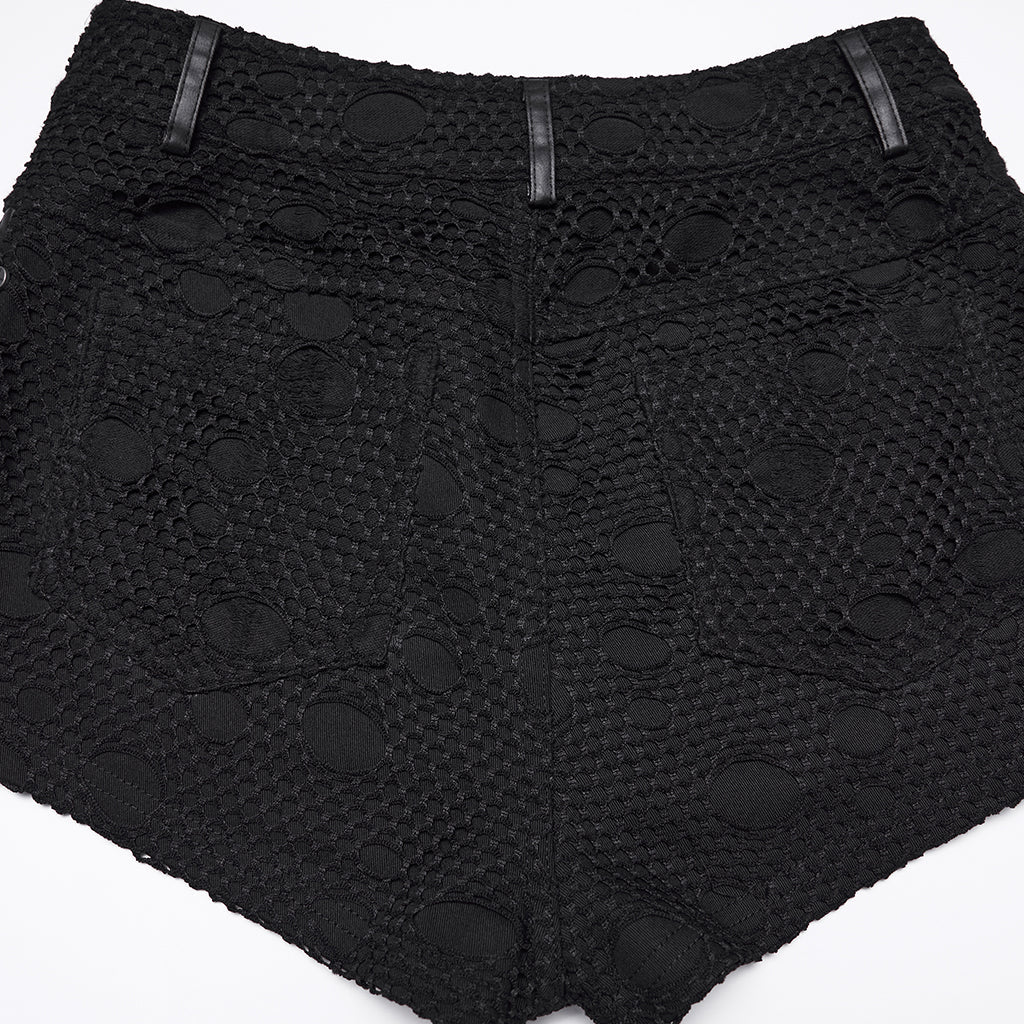 Deconstructed High Waist Shorts