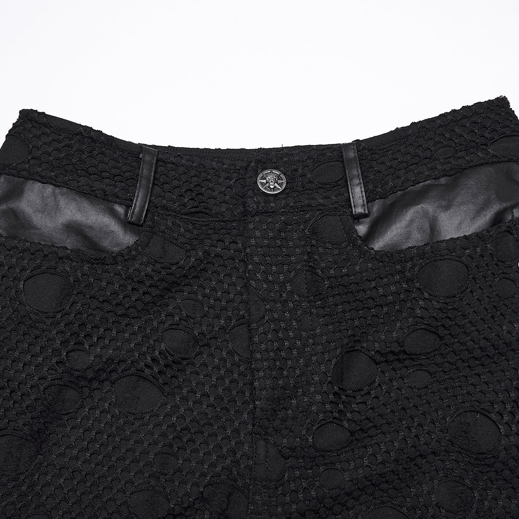 Deconstructed High Waist Shorts