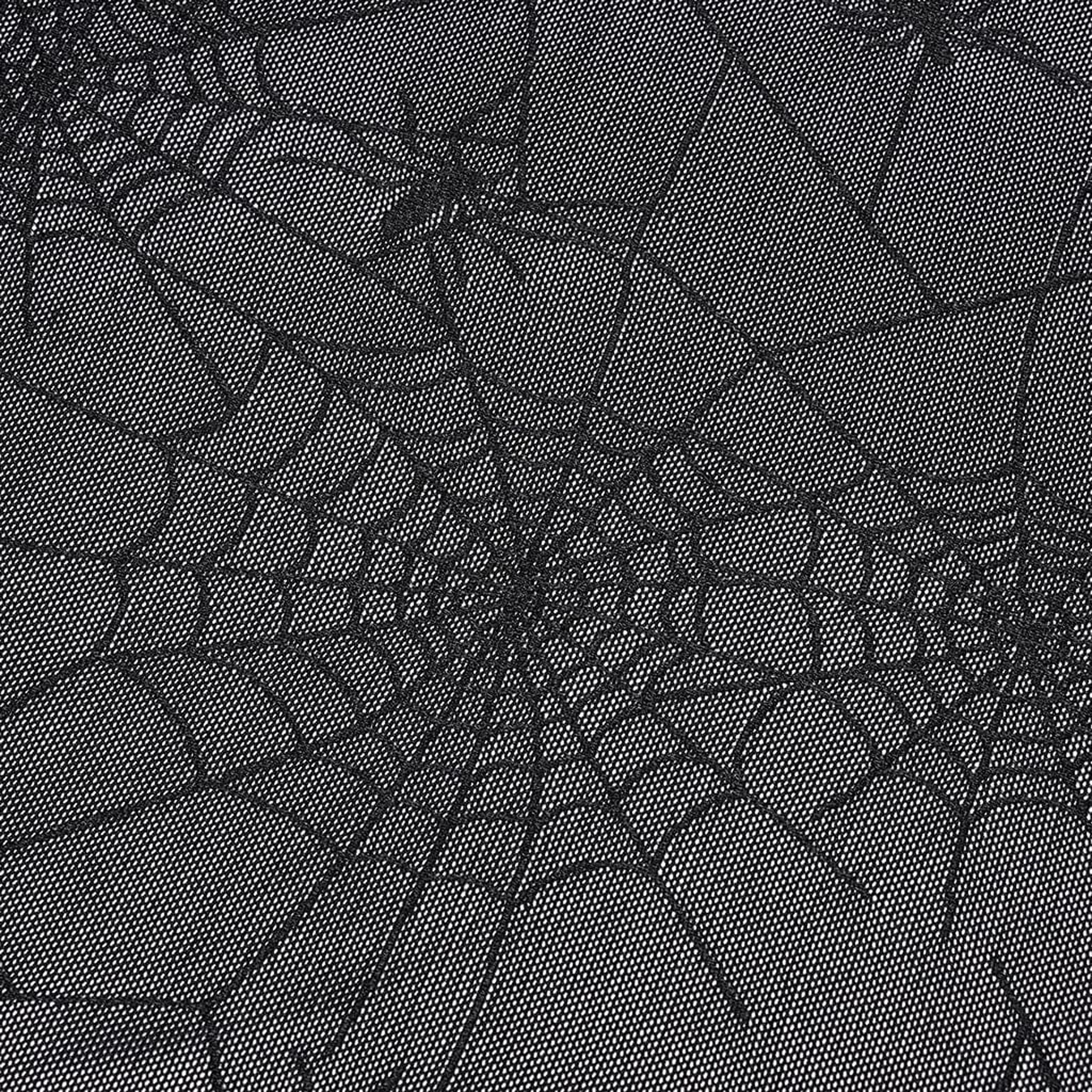 Spider Mesh Hem Dress