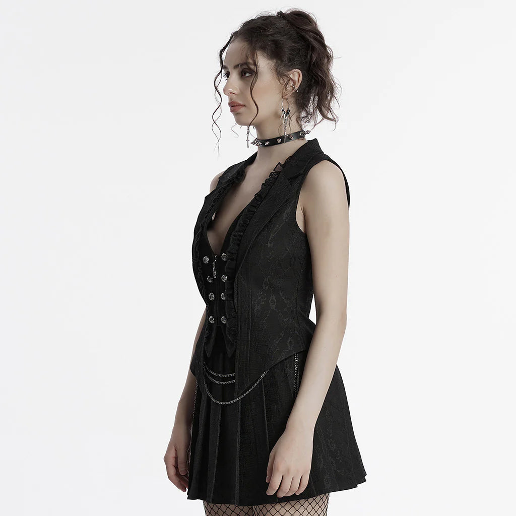 Lappeled Vest