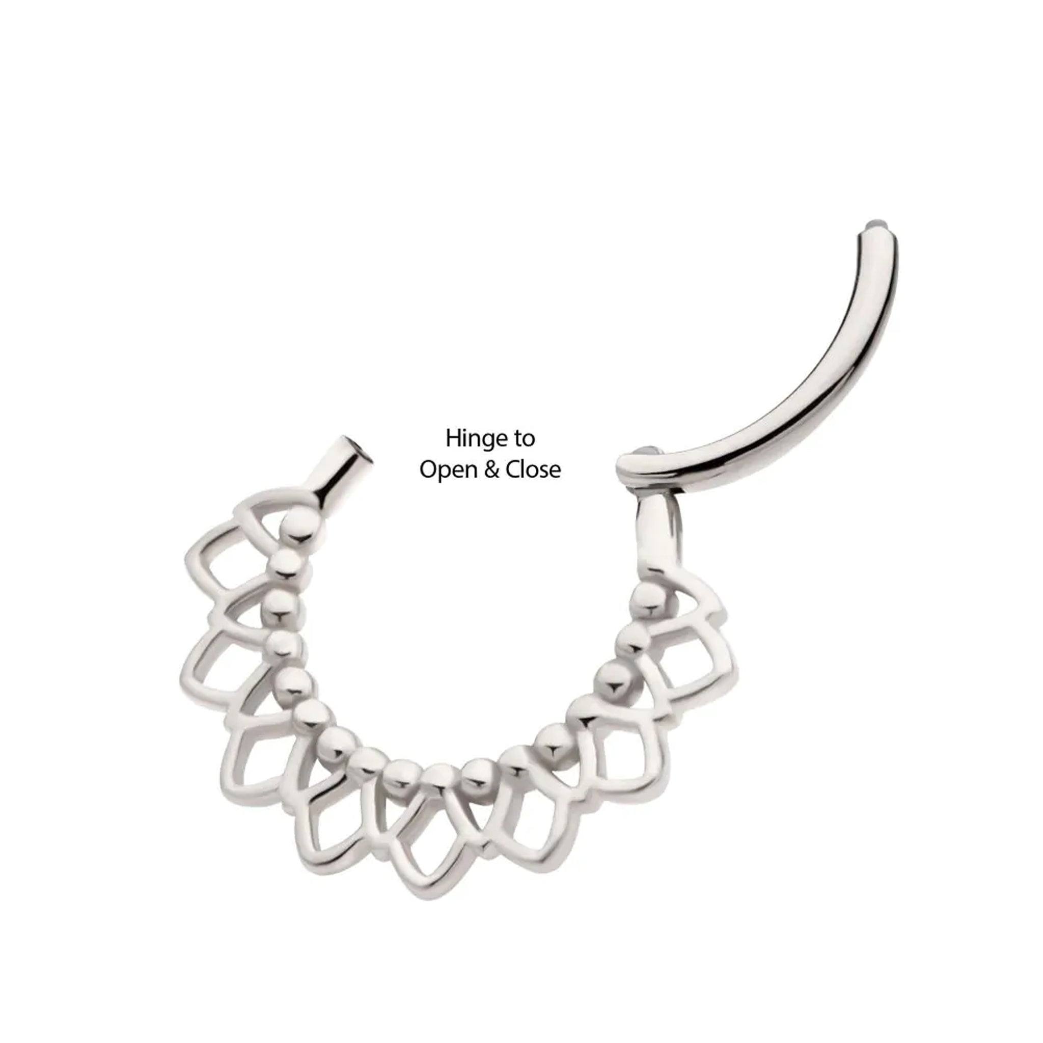 Flower Petal Surgical Steel